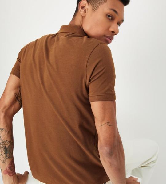 Men Slim Fit Solid Polo T-shirt