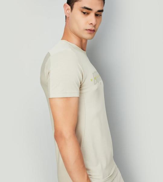 Men Cut and Sew Active T-shirt